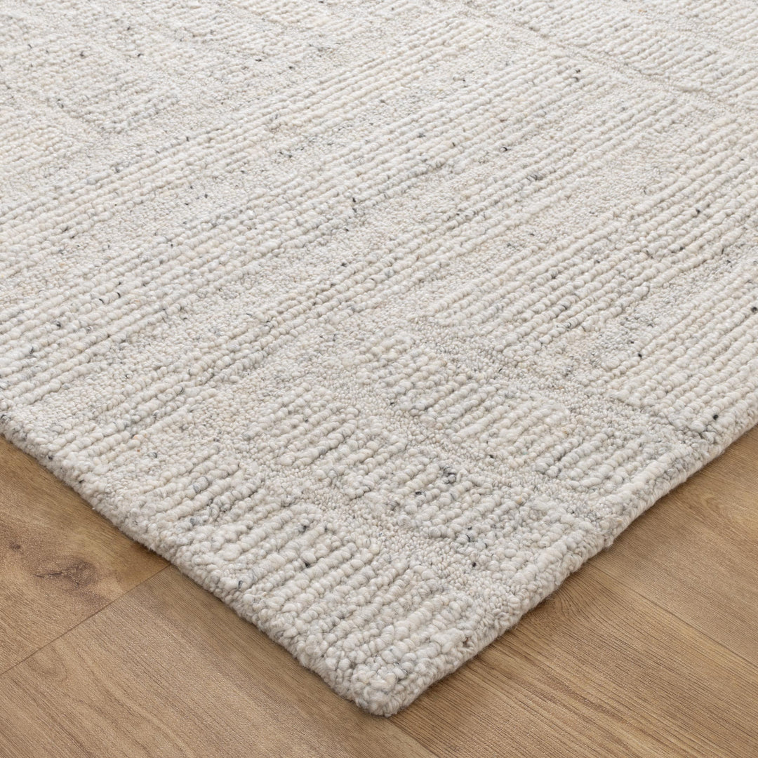 Seren Silver - Premium Modern Wool Rugs Australia