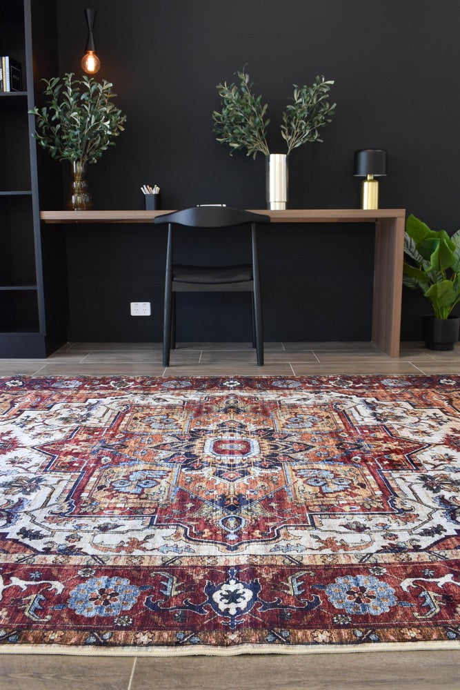 Luna Moroccan Washable Rug