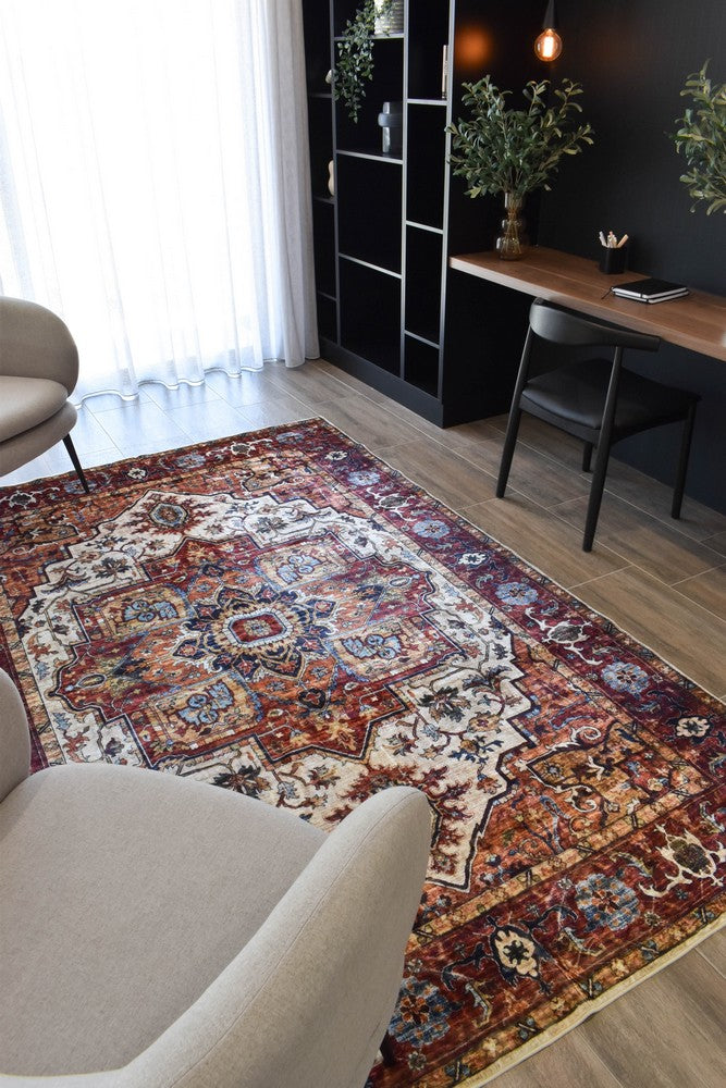 Luna Moroccan Washable Rug