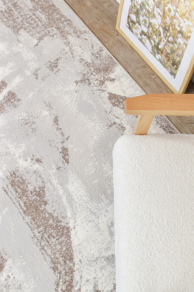 Eternal 25470A Beige Grey Custom Size Runner