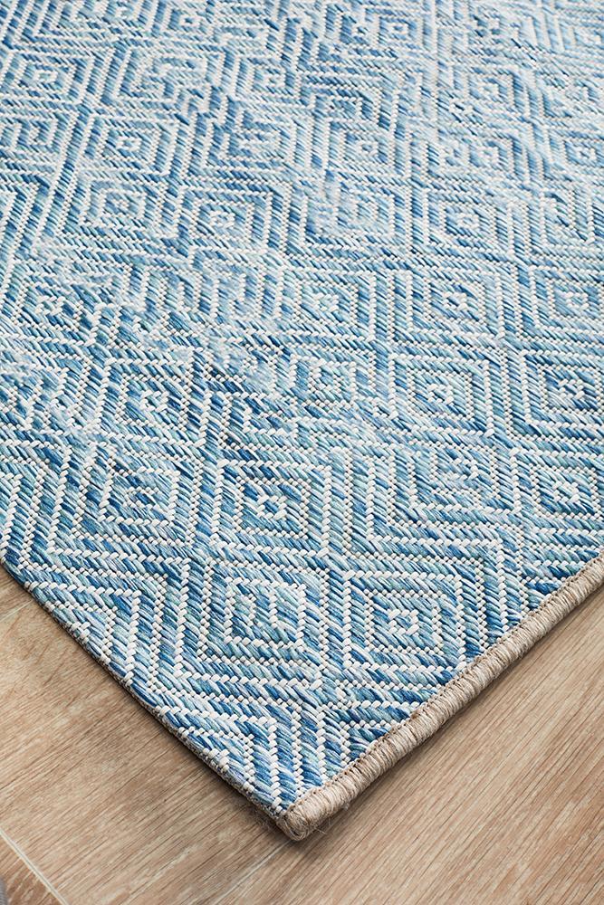 Alfresco Deck 5500 Blue Runner Rug