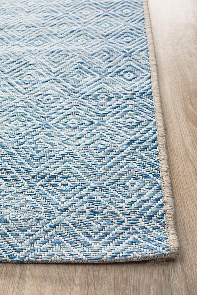 Alfresco Deck 5500 Blue Runner Rug
