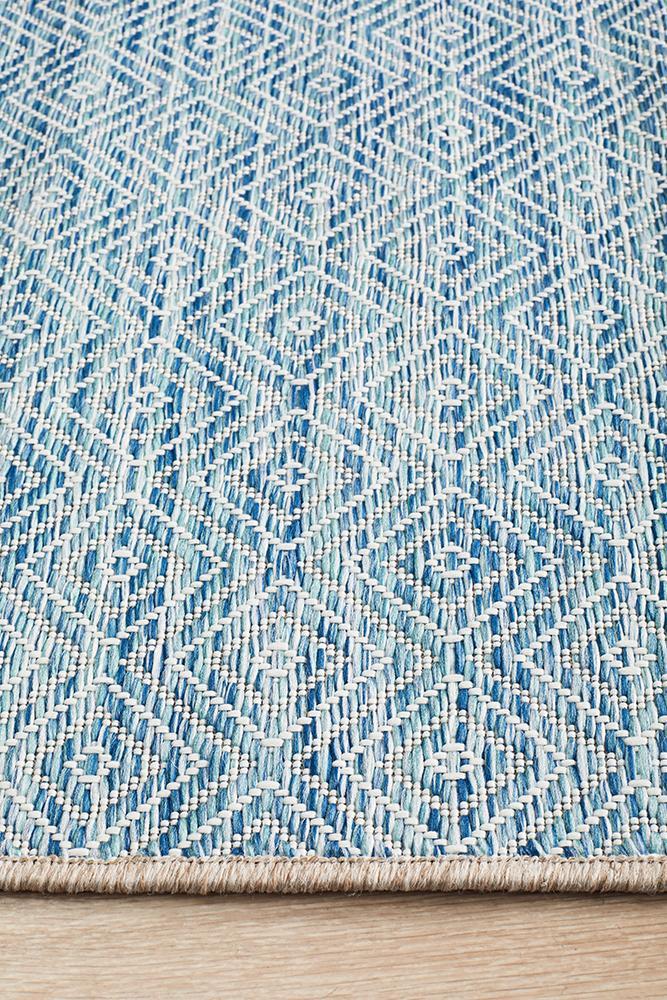 Alfresco Deck 5500 Blue Runner Rug