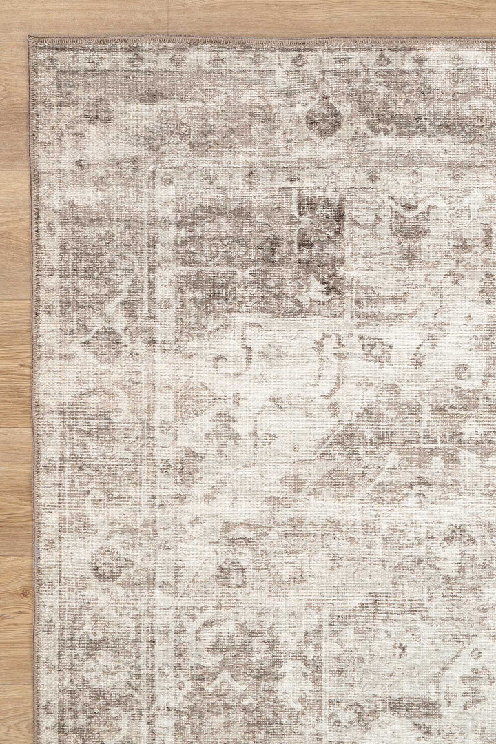 Chateau Beige Washable Rug - VITAL 0170-02