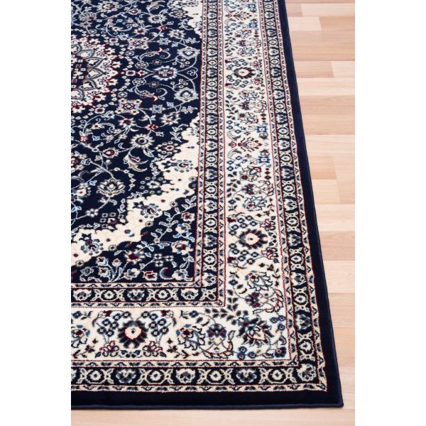 BALUCHI 09865 Navy Traditional Rug