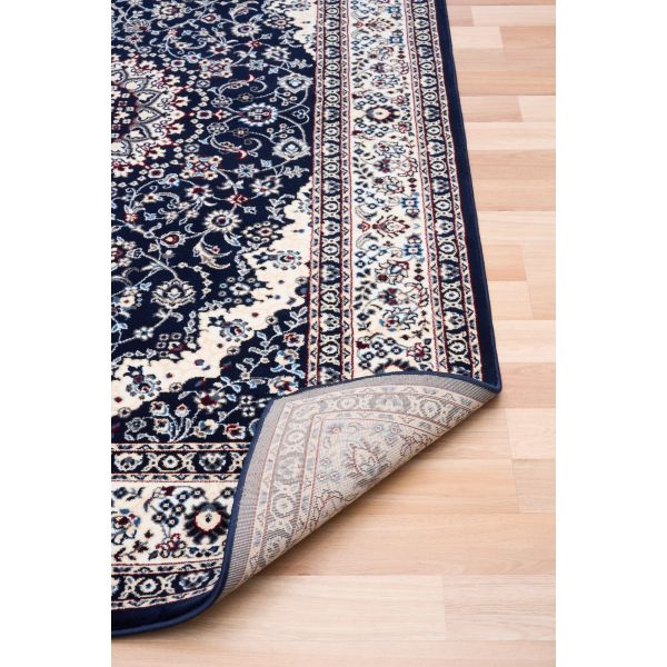 BALUCHI 09865 Navy Traditional Rug