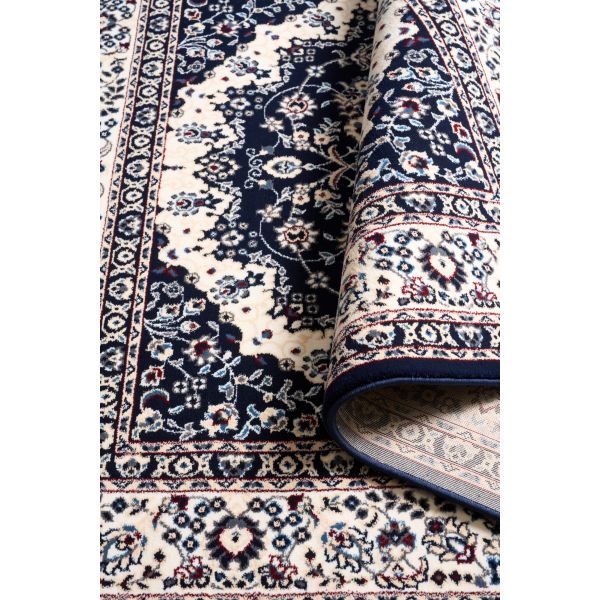BALUCHI 09865 Navy Traditional Rug