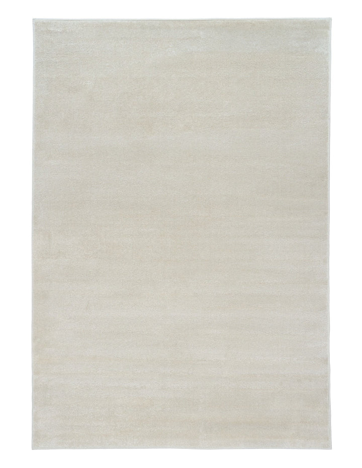 Beige rug displayed against white background.