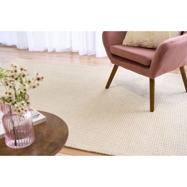 Dasha Cream Wool Rug