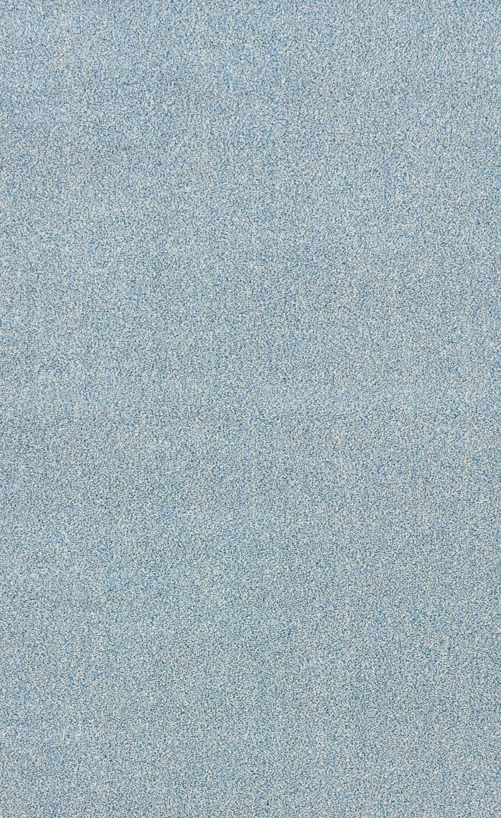 Blue rug displayed on plain background for clarity.