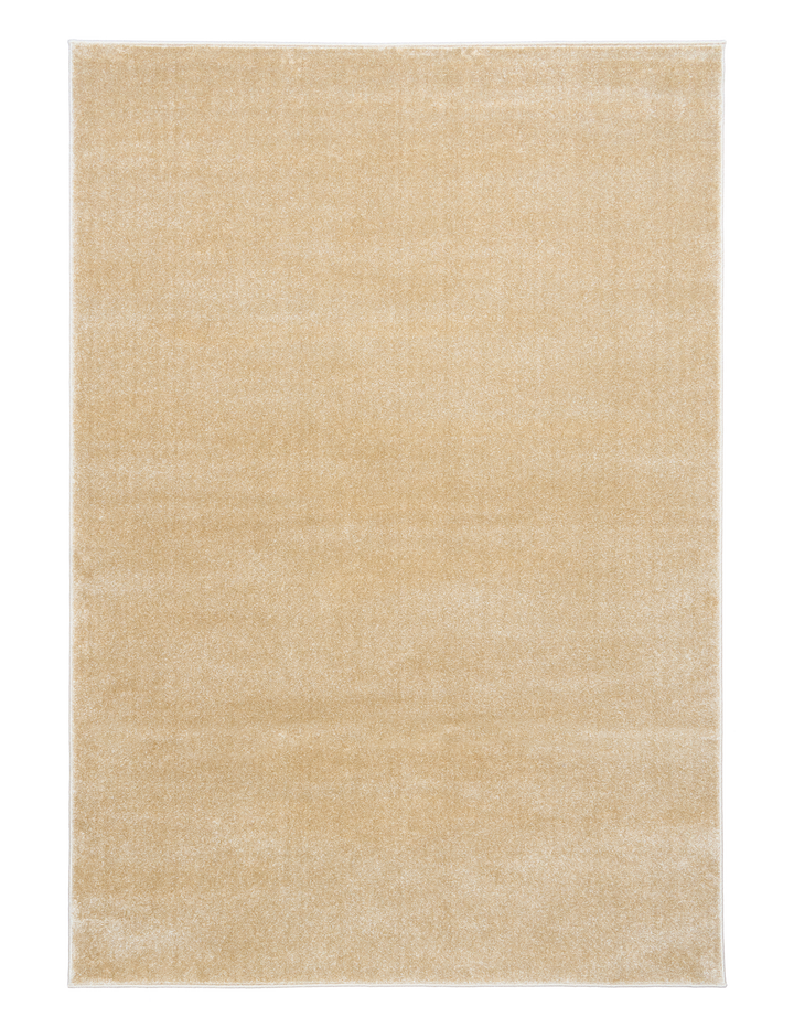Beige rug displayed on plain background for clarity.