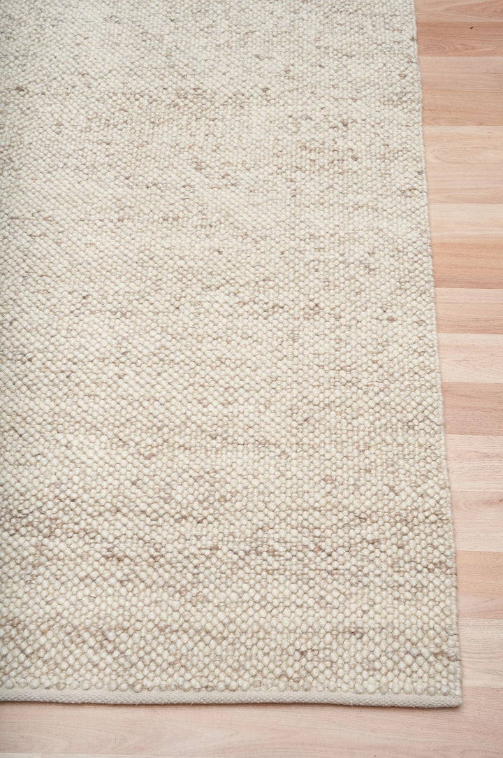 Lunar Almond Wool Rug