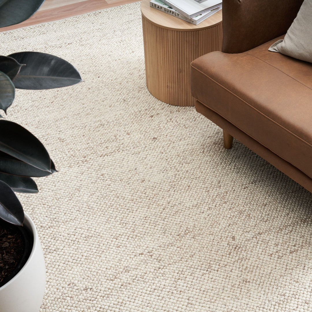Lunar Almond Wool Rug