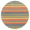 Idyll 530 Multi Round Outdoor Rug