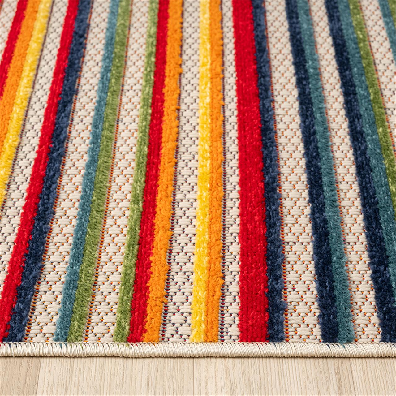 Idyll 530 Multi Round Outdoor Rug