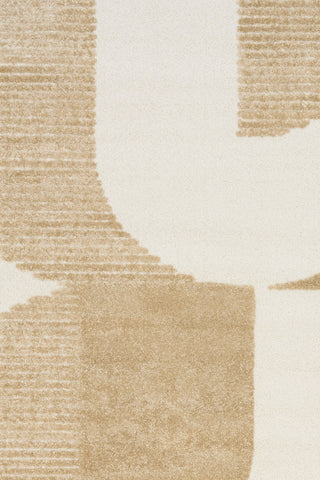 Close-up of rug textured design.