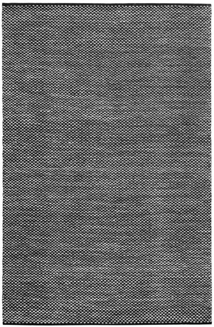 CHENNAI Black Grey Wool Rug