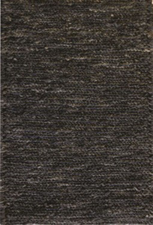 Hemp Black Hemp and Jute Rug