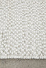 Boucle White Rug