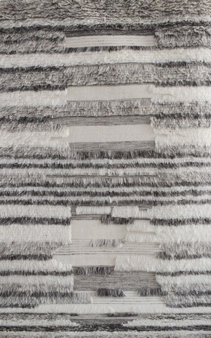 BOHO WOOL DARK GREY Rug