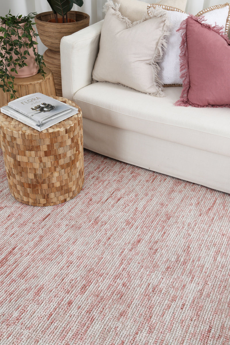 Casper Rose Texture Rug – Elegant & Soft | Trends Rugs