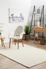 Skandinavian 300 White Rug