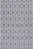 Villa Greenslade Charcoal Geometric Flatweave Rug