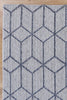 Villa Greenslade Charcoal Geometric Flatweave Rug
