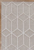 Villa Maemae Beige Geometric Flatweave Rug