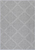 Villa Vouza Grey Geometric Flatweave Rug