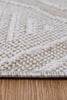 Villa Kenilorea Beige Geometric Flatweave Rug