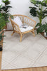 Villa Kenilorea Beige Geometric Flatweave Rug