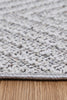 Villa Kini Grey Geometric Flatweave Rug