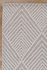 Villa Onika Beige Geometric Flatweave Rug