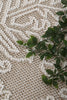 Villa Waita Beige Tribal Flatweave Rug
