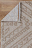 Villa Kilifa Beige Tribal Flatweave Rug
