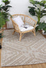 Villa Kilifa Beige Tribal Flatweave Rug