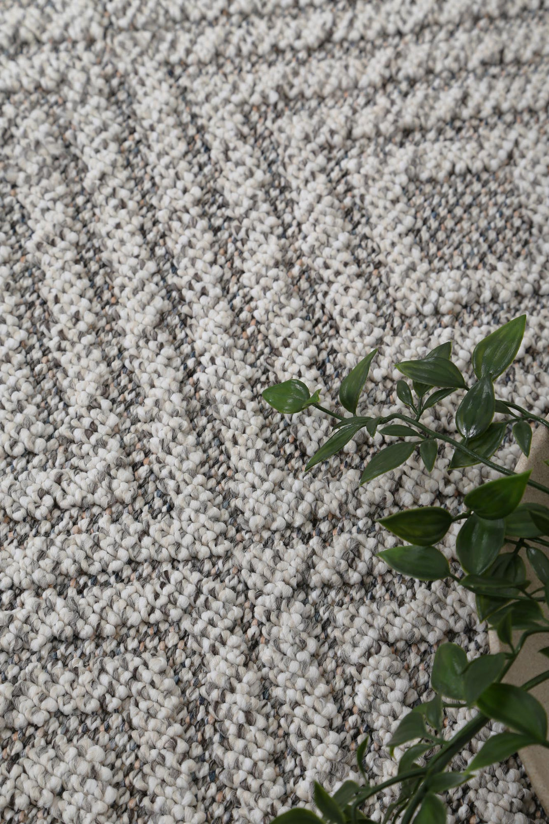 Villa Fugui Grey Geometric Flatweave Rug