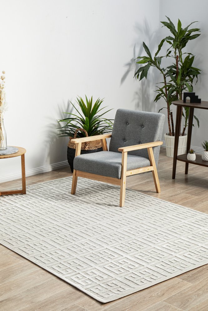 New York - Natural White Rug