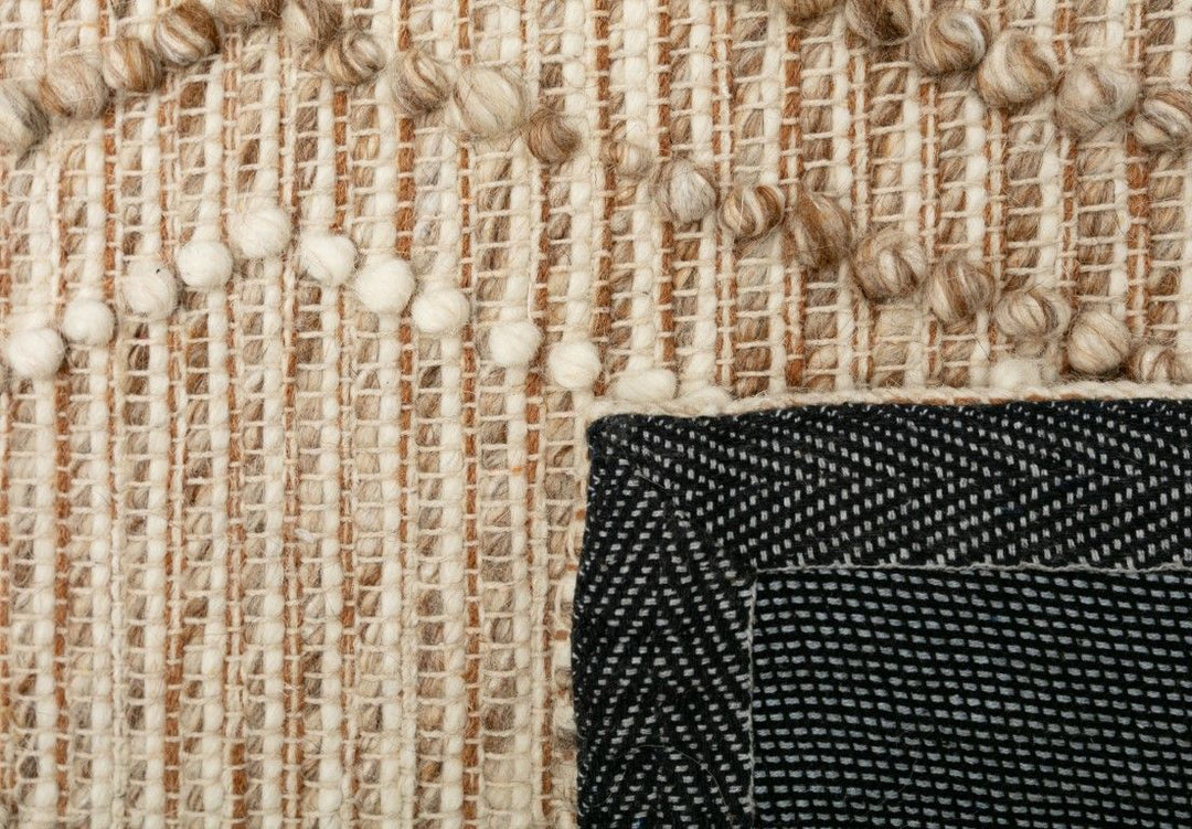 Anita Beige Wool Rug
