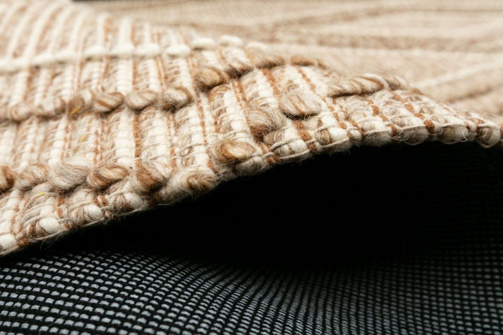 Anita Beige Wool Rug