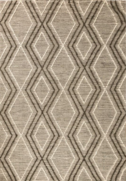 Anita Charcoal Wool Rug