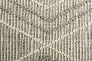 Anita Silver Grey Wool Rug - Trends Rugs