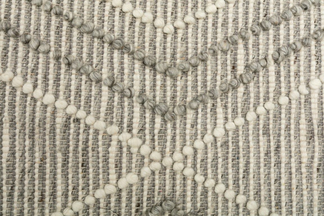 Anita Silver Grey Wool Rug