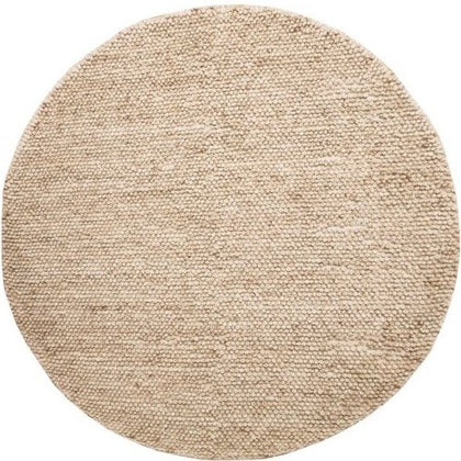 AVENUE BEIGE ROUND RUG