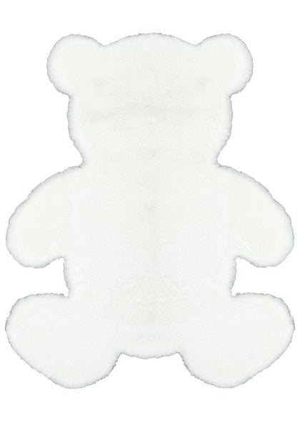 BB BEAR WHITE CUT OUT RUG