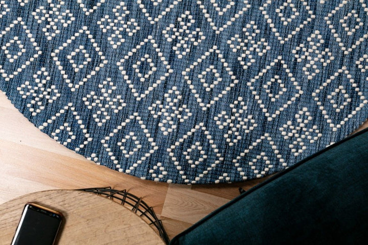 BELLEVUE BLUE 510 RUG