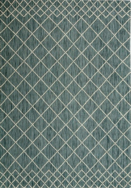 BELLEVUE GREY TEAL 560 RUG
