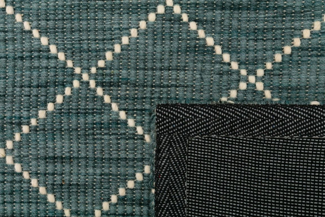 BELLEVUE GREY TEAL 560 RUG