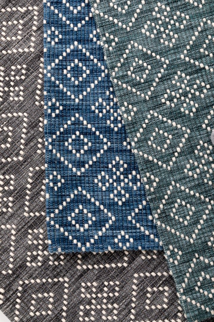 BELLEVUE GREY TEAL 510 RUG